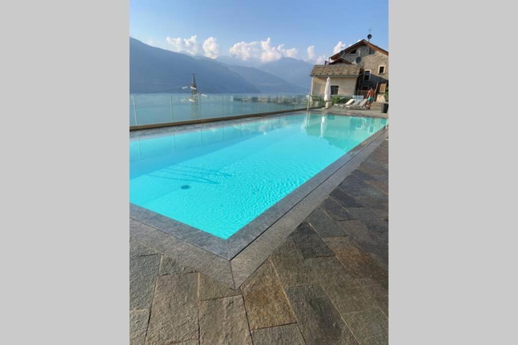 Lago Di Como- Amazing View- Bellano Bagian luar foto